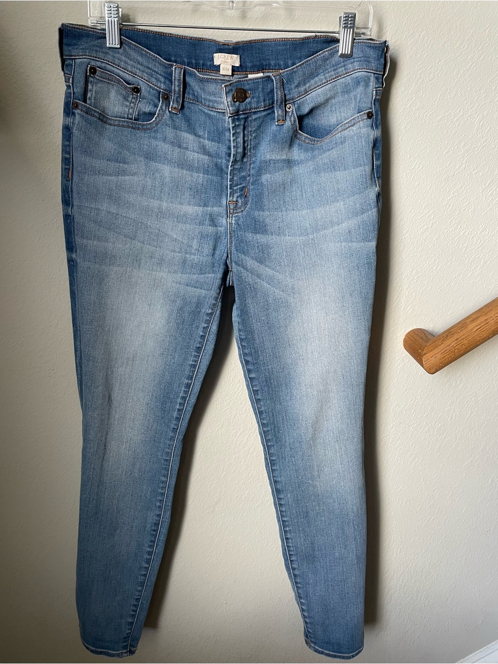 J. Crew Light Blue Women's Stretch Jeans - Classic Skinny Fit